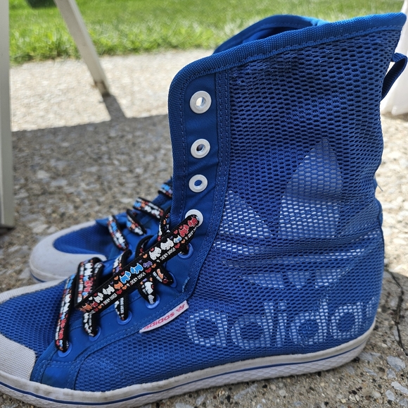 Blue Hightop Adidas - Picture 3 of 3